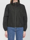Herno New Techno Taffeta Zip-up Windbreaker Jacket In Black