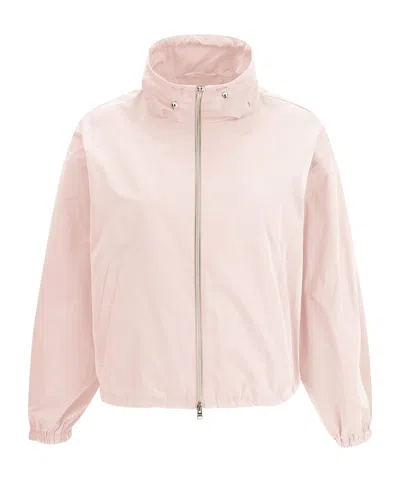 HERNO HERNO DRAWSTRING ZIP-UP JACKET
