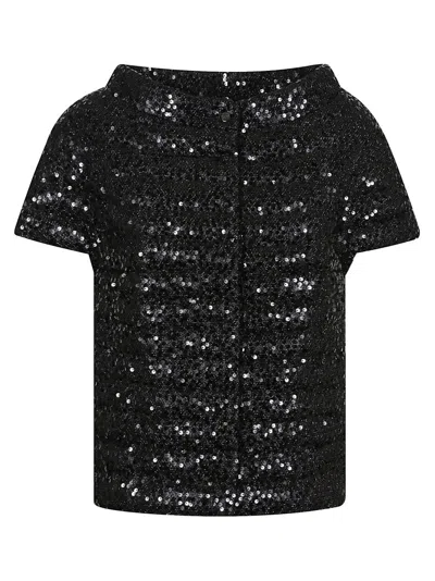 Herno High Density Twisted Crepe Padded Jacket In Black