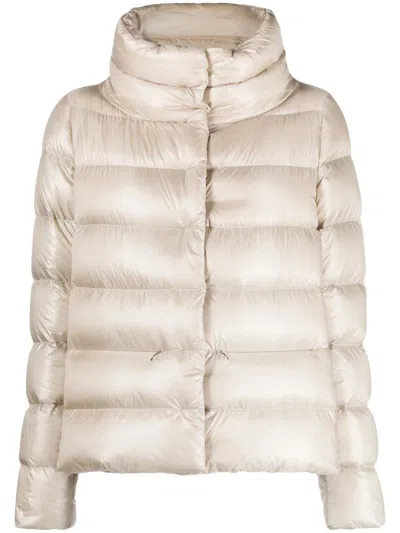 Herno High Neck Collar Puff Coat