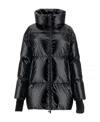 Herno High-neck Down Jacket In Black