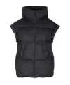 Herno High-neck Down Jacket In Black