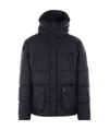 Herno Bomber Jacket In Nylon Chamonix In Black