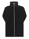 Herno Panelled Zipped Gilet In Black
