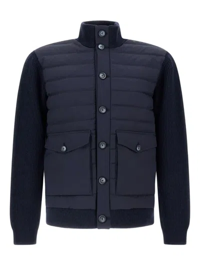HERNO HIGH-NECK QUILTED JACKET