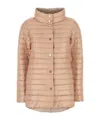 Herno Ultralight Reversible Down Puffer Jacket In Nude