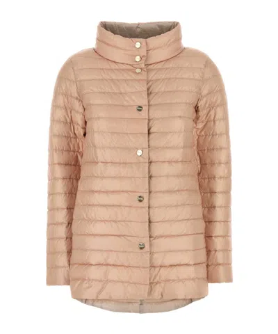 HERNO HERNO REVERSIBLE BUTTON-UP DOWN JACKET