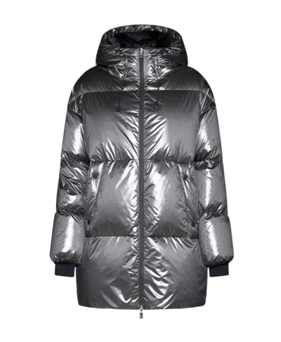 HERNO HIGH-SHINE PUFFER COAT