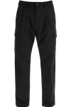 Herno Black Polyester Pants With Patch Pockets In Black