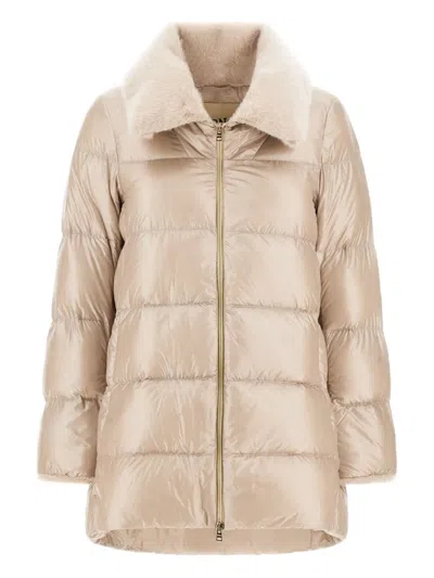 HERNO HIGH-COLLAR PUFFER JACKET