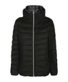 Herno High-neck Down Jacket In Black