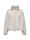 Herno High-neck Jacket In Neutral