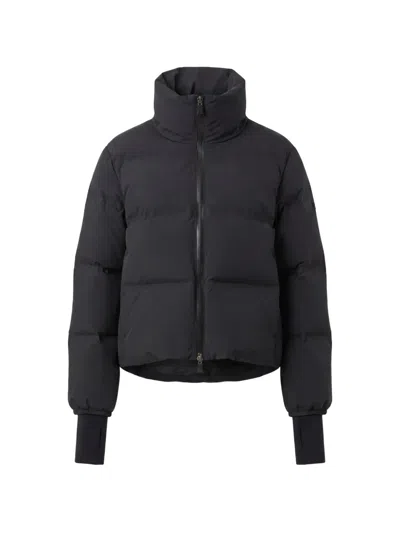 Herno High-neck Padded Jacket In Black