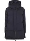 Herno "hood Gloss" Jacket Clothing In Blue