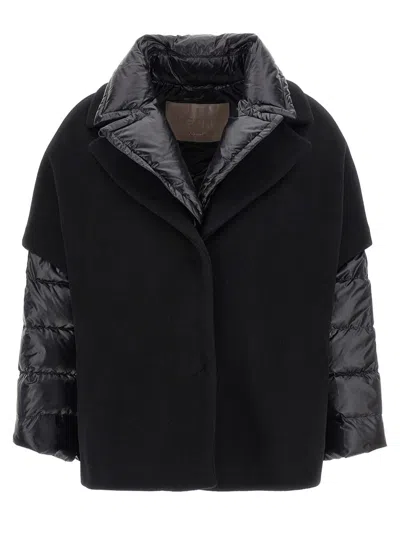 HERNO HERNO HOOD INSERT DOWN JACKET