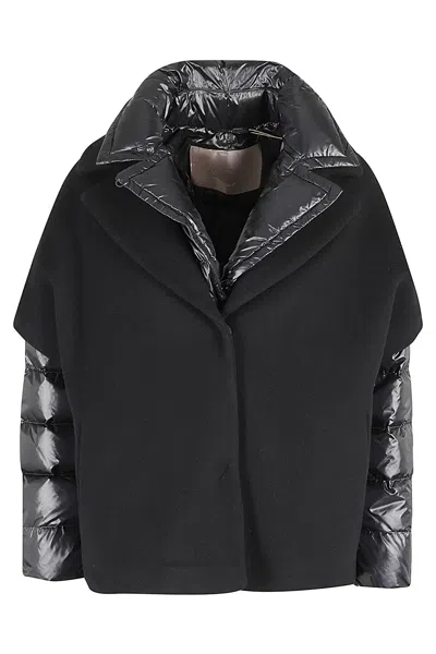 HERNO HOOD INSERT DOWN JACKET
