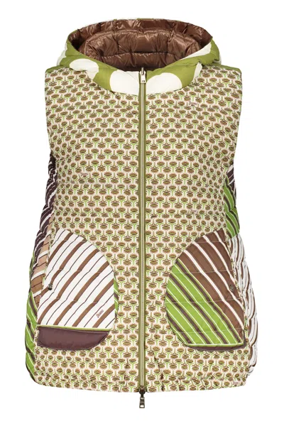 HERNO HOODED BODYWARMER