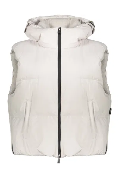 Herno Hooded Down Jacket In Multi