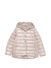 Herno Hooded Buttoned Jacket In Neutral