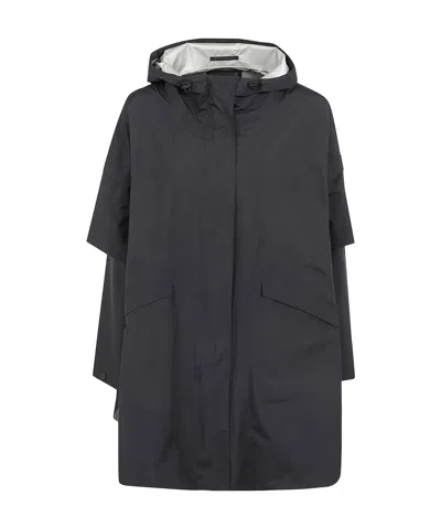 HERNO HERNO LONG SLEEVED HOODED TRENCH COAT