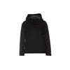 Herno Black Polyester Shell Jacket In Black
