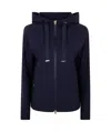 Herno Hooded Casual Jacket In Black