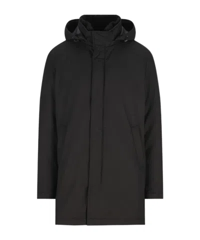 HERNO HOODED CASUAL JACKET