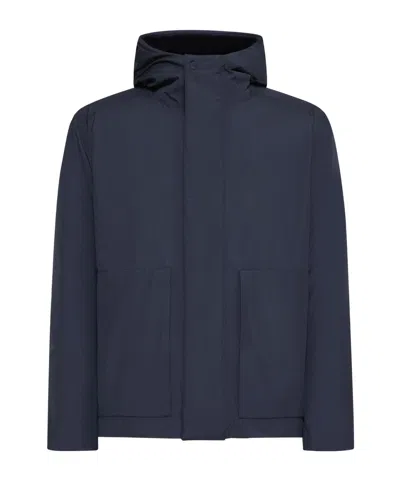 HERNO HERNO HIGH-NECK HOODED DOWN JACKET