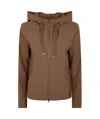 Herno Hooded Casual Jacket In Green