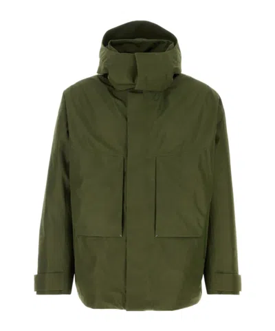 HERNO HOODED POCKET JACKET