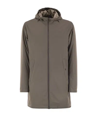 HERNO HOODED CASUAL JACKET