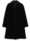 Herno Hooded Coat In Black