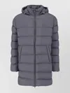 Herno Technical Down Jacket With Acrylic-coated Polyamide In Animal Print
