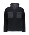 Herno Fleece Puffer Jacket In Multi