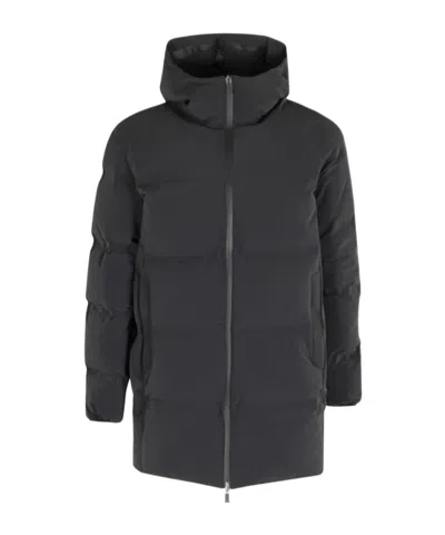 HERNO HOODED COTTON JACKET