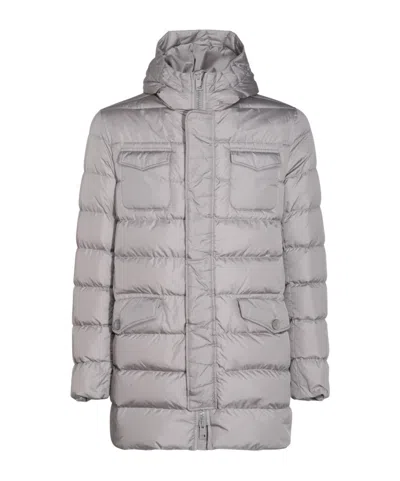 HERNO HERNO HOODED QUILTED DOWN COAT