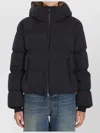 Herno Women Double-layer Down Jacket With Hood In Black