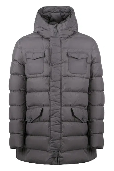 HERNO HERNO HOODED DOWN JACKET