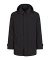 Herno Men Waterproof 2-layer Laminar Fabric In Black