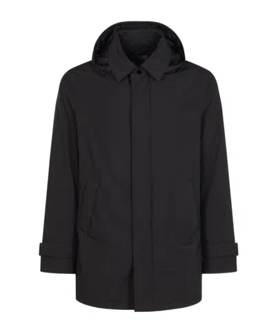 HERNO HERNO HOODED DOWN JACKET
