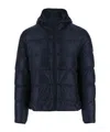 Herno Hooded Padded Jacket In Black