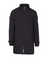 Herno Down Jacket With High Neck And Side Pockets In Black