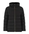 Herno Hooded Down Jacket In Black