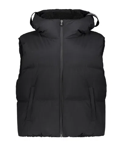 Herno Hooded Down Jacket In Black