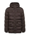 Herno Hooded Down Jacket In Black