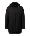 Herno Hooded Down Jacket In Black