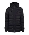 Herno Hooded Down Jacket In Black