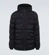 Herno Hooded Down Jacket In Black