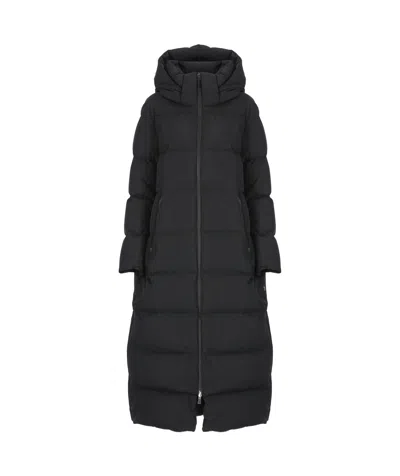 Herno Hooded Down Jacket In Black