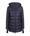 Herno Long-sleeved Quilted Down Jacket In Blue